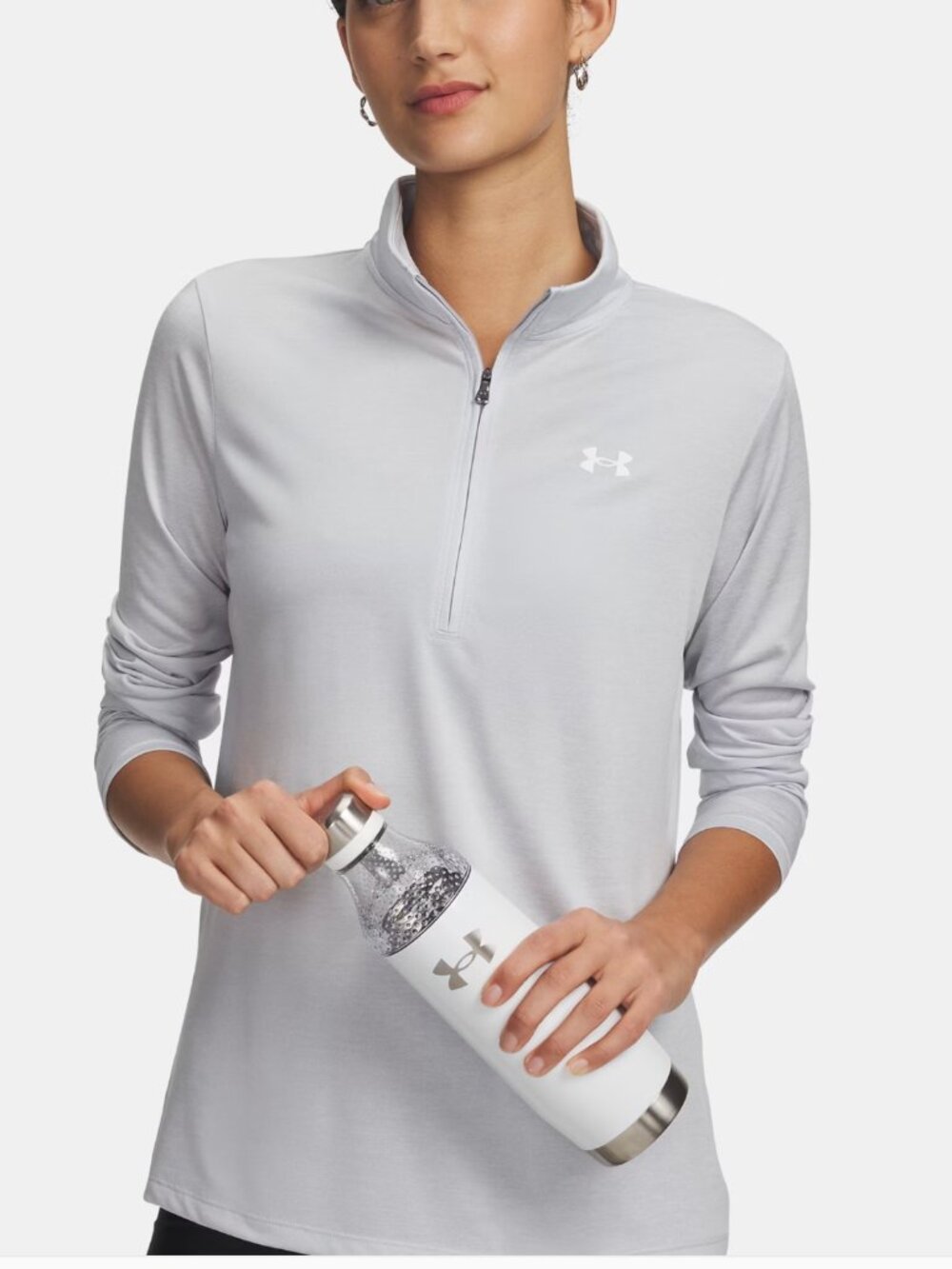 Under Armour Women's Lightweight Long Sleeves Pull Over Top sport wear Size L